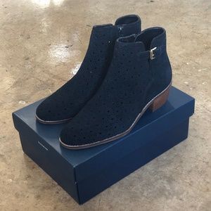 cole haan willette perforated bootie